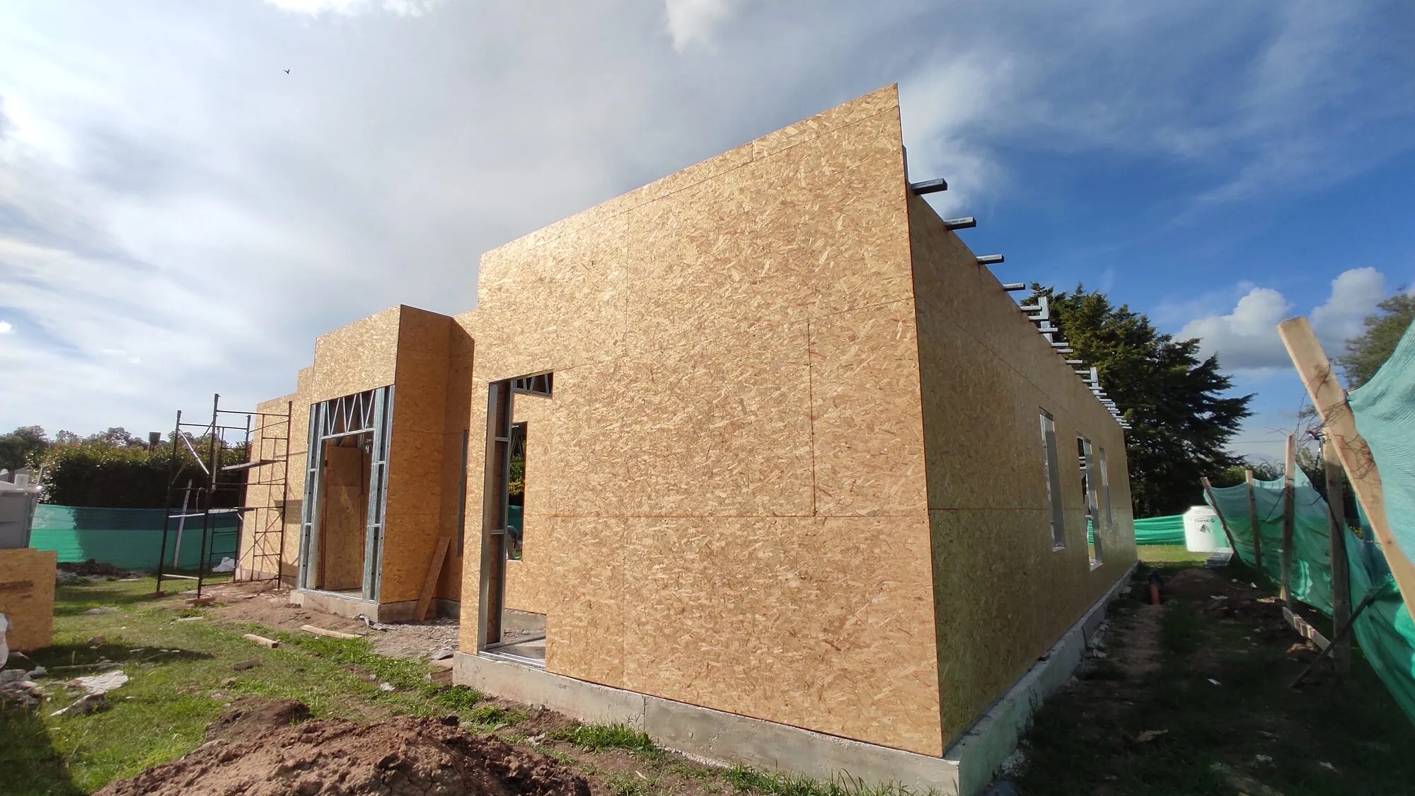 Casa en Luján, obra en proceso