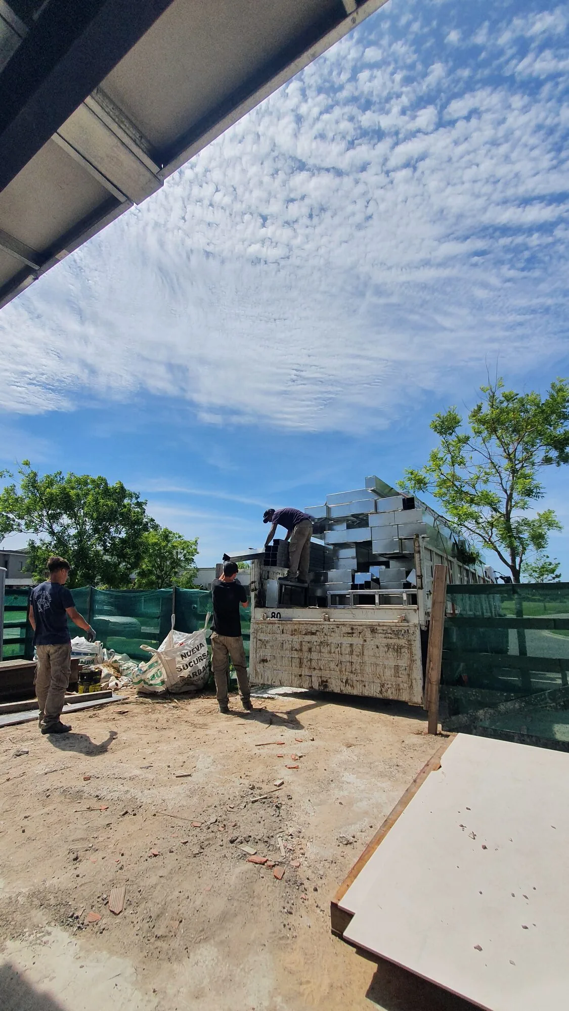 Casa en Muelles, obra en proceso